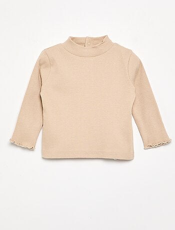 Maglia sottogiacca a costine