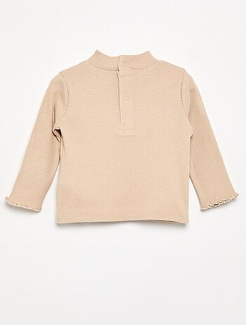 Maglia sottogiacca a costine