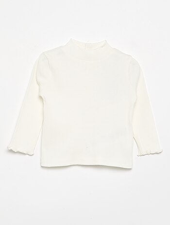 Maglia sottogiacca a costine