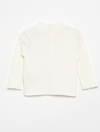 Maglia sottogiacca a costine