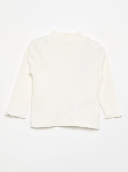 Maglia sottogiacca a costine - Kiabi