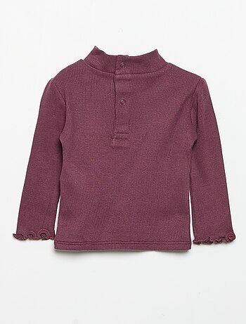 Maglia sottogiacca a costine