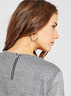 Maglia stampa 'Principe di Galles' - Kiabi