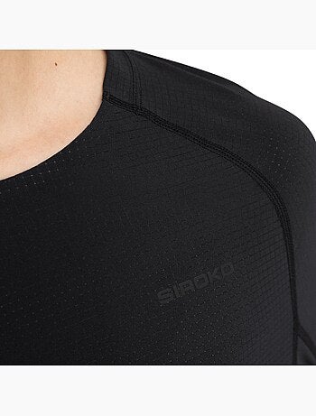 Maglia tecnica a maniche corte da bikepacking da donna ciclismo donna map