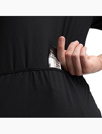 Maglia tecnica a maniche corte da bikepacking da donna ciclismo donna map