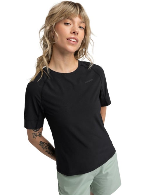 Maglia tecnica a maniche corte da bikepacking da donna ciclismo donna map - Kiabi Maglia tecnica a maniche corte da bikepacking da donna ciclismo donna map - Kiabi