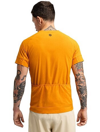 Maglia tecnica a maniche corte da bikepacking da uomo ciclismo uomo pilgrim oran