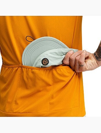 Maglia tecnica a maniche corte da bikepacking da uomo ciclismo uomo pilgrim oran