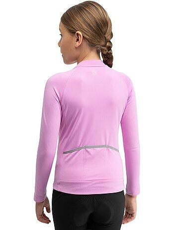 Maglia termica da ciclismo a maniche lunghe bambina ciclismo bambini e bambine k