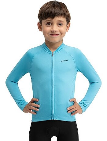 Maglia termica da ciclismo a maniche lunghe bambino ciclismo bambini e bambine k