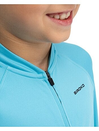 Maglia termica da ciclismo a maniche lunghe bambino ciclismo bambini e bambine k