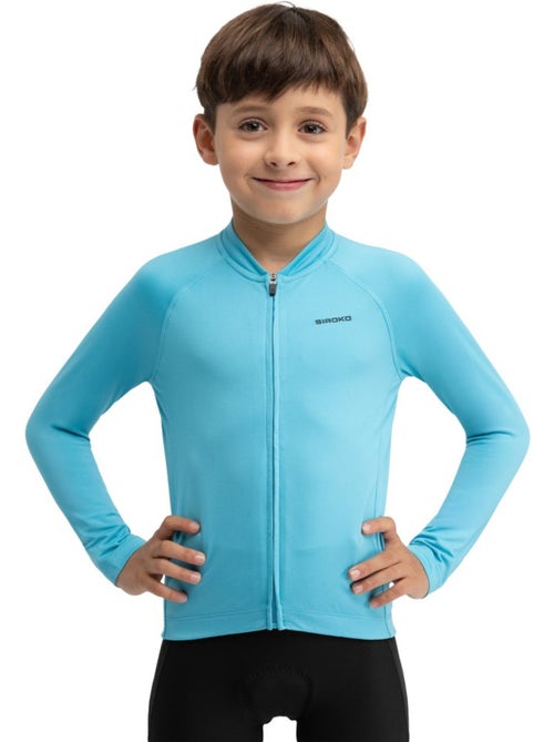 Maglia termica da ciclismo a maniche lunghe bambino ciclismo bambini e bambine k - Kiabi Maglia termica da ciclismo a maniche lunghe bambino ciclismo bambini e bambine k - Kiabi