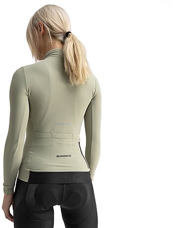 Maglia termica da ciclismo a maniche lunghe donna ciclismo donna m7 erbe