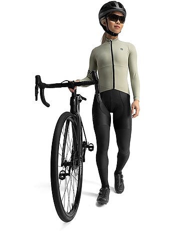 Maglia termica da ciclismo a maniche lunghe donna ciclismo donna m7 erbe