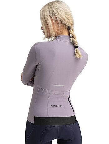 Maglia termica da ciclismo a maniche lunghe donna ciclismo donna m7 vivione
