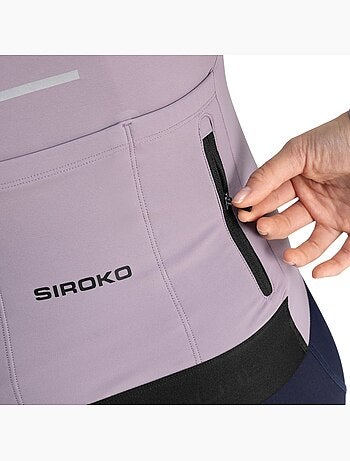 Maglia termica da ciclismo a maniche lunghe donna ciclismo donna m7 vivione
