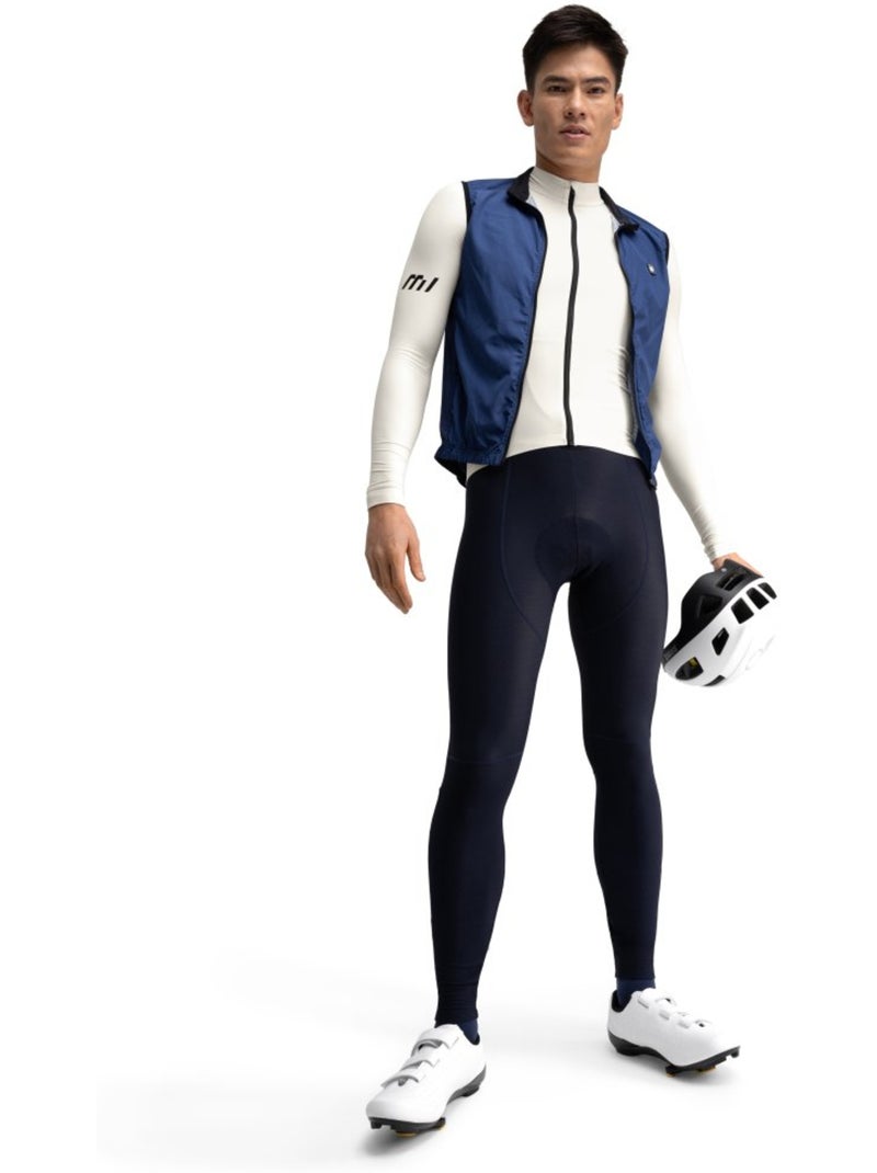 Maglia termica da ciclismo a maniche lunghe uomo ciclismo uomo m7 egret Bianco - Kiabi