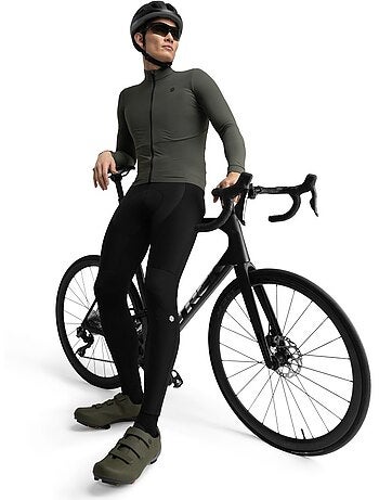 Maglia termica da ciclismo a maniche lunghe uomo ciclismo uomo m7 spinacia
