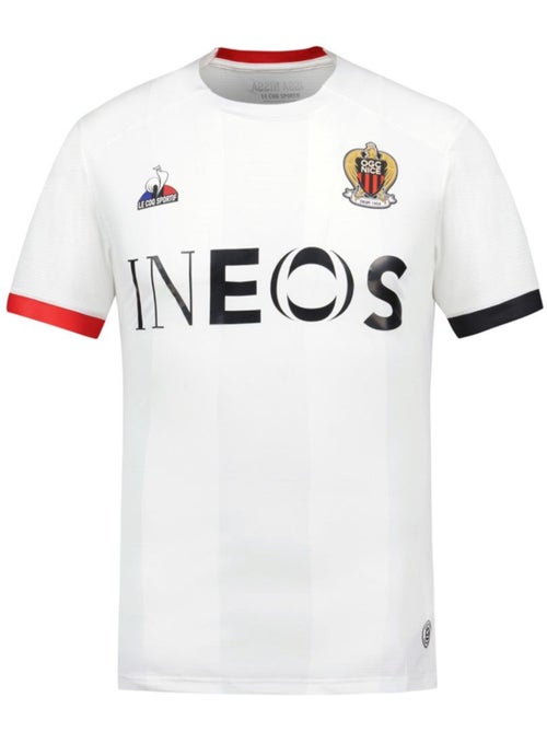 Maglia Ufficiale OGC Nice Uomo Trasferta Le Coq Sportif 23/24 - Kiabi Maglia Ufficiale OGC Nice Uomo Trasferta Le Coq Sportif 23/24 - Kiabi