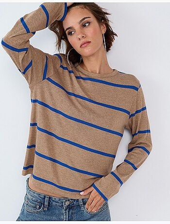 Maglie a maglietta a maniche lunghe, mo fashion