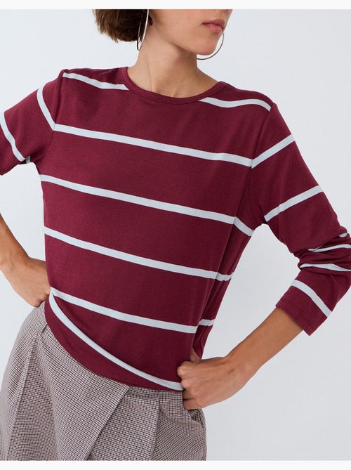 Maglie a maglietta a maniche lunghe, mo fashion - Kiabi Maglie a maglietta a maniche lunghe, mo fashion - Kiabi