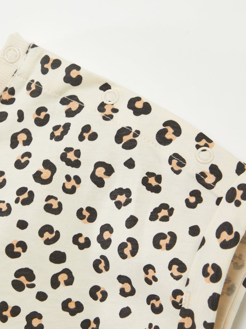 Maglietta a fantasia - collezione facile da indossare BEIGE - Kiabi