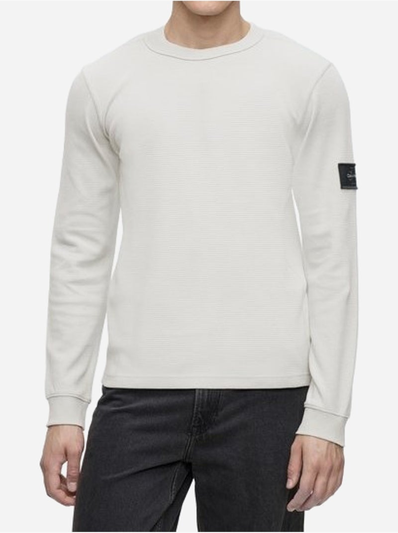 Maglietta a girocollo - calvin klein Bianco - Kiabi