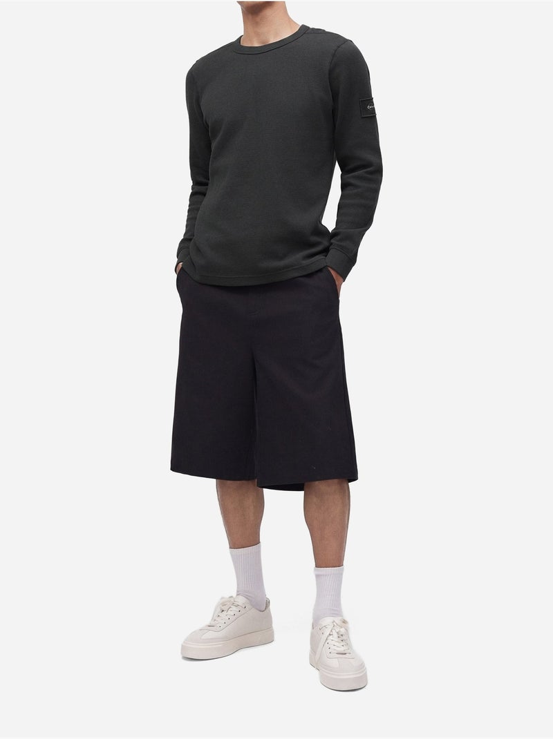 Maglietta a girocollo - calvin klein Nero - Kiabi