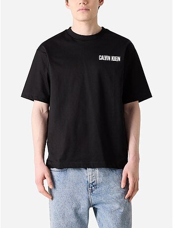 Maglietta a girocollo - calvin klein