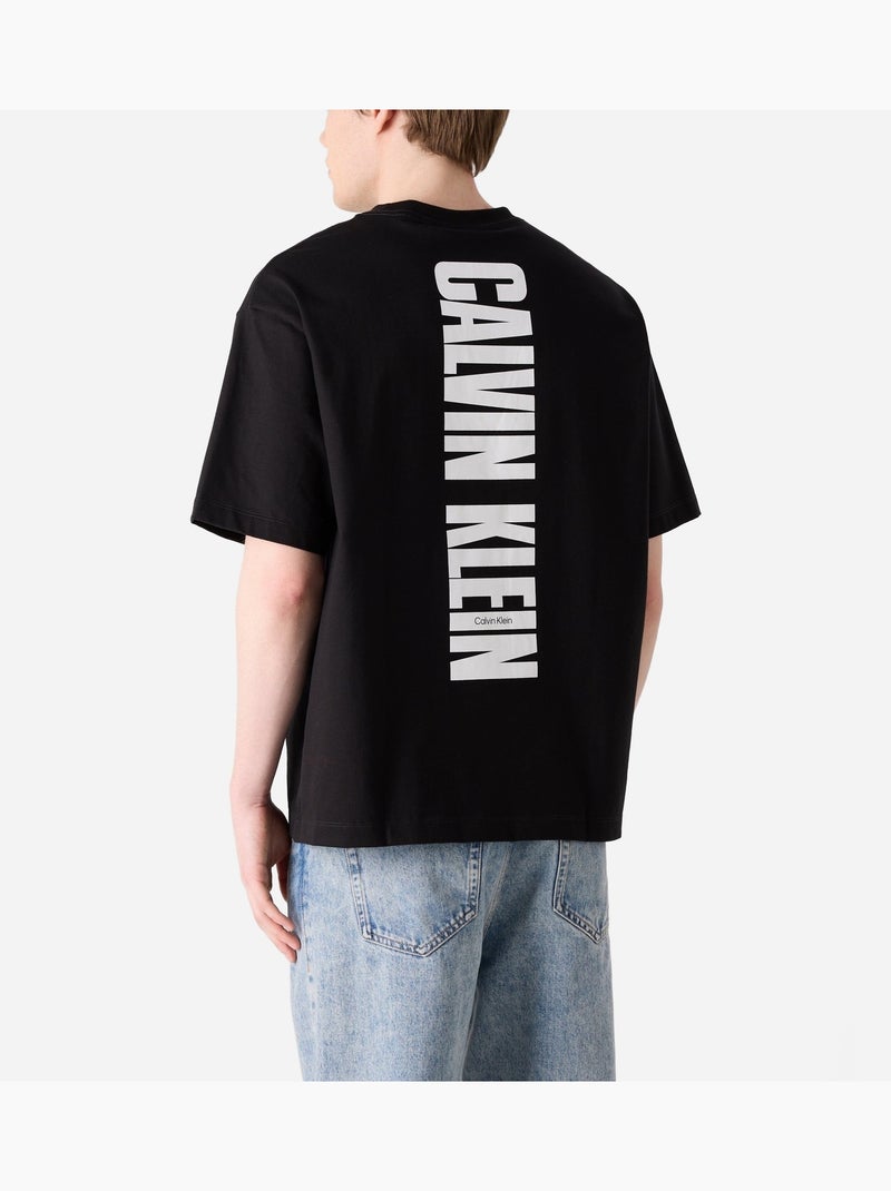 Maglietta a girocollo - Calvin Klein Nero - Kiabi