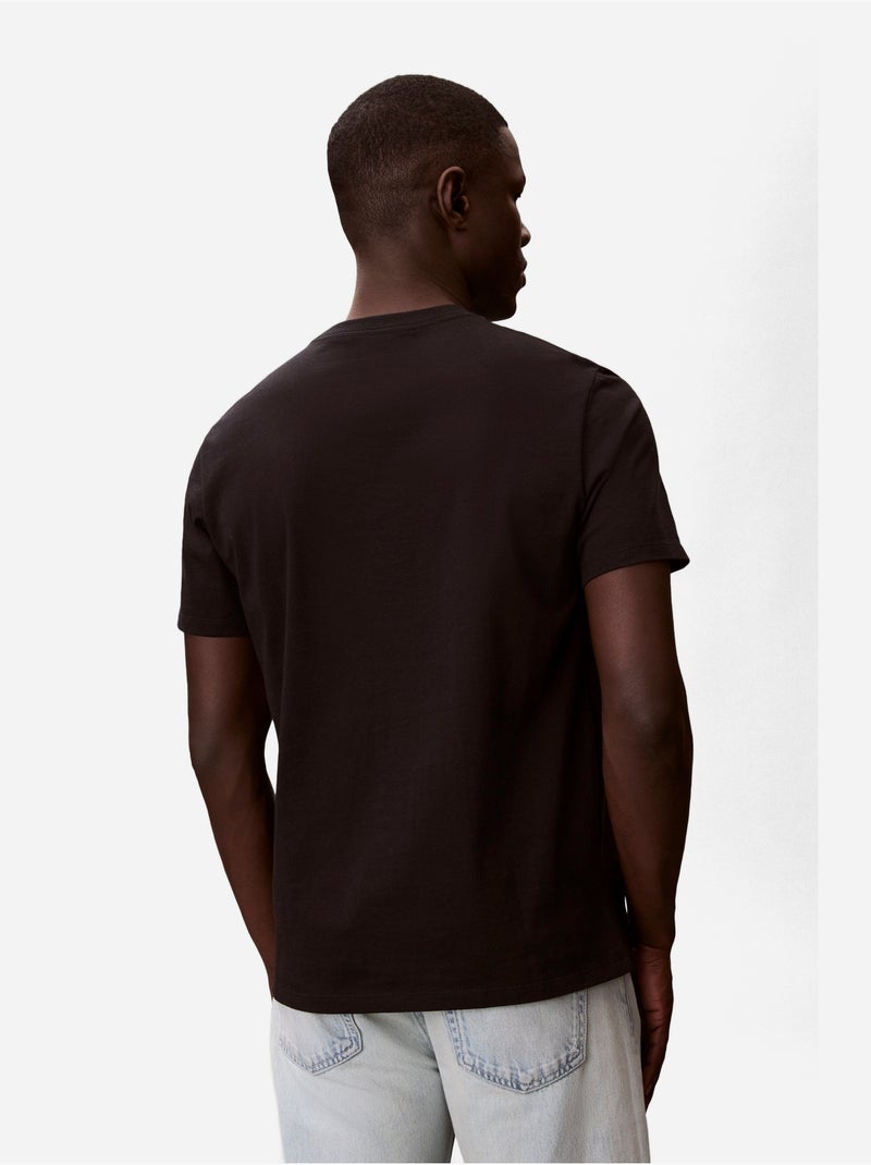 Maglietta a girocollo - Calvin Klein Nero - Kiabi