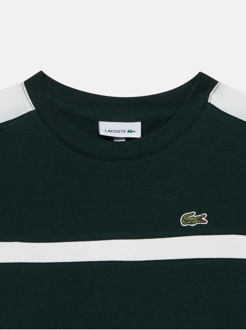 Maglietta a girocollo - lacoste Verde scuro - Kiabi