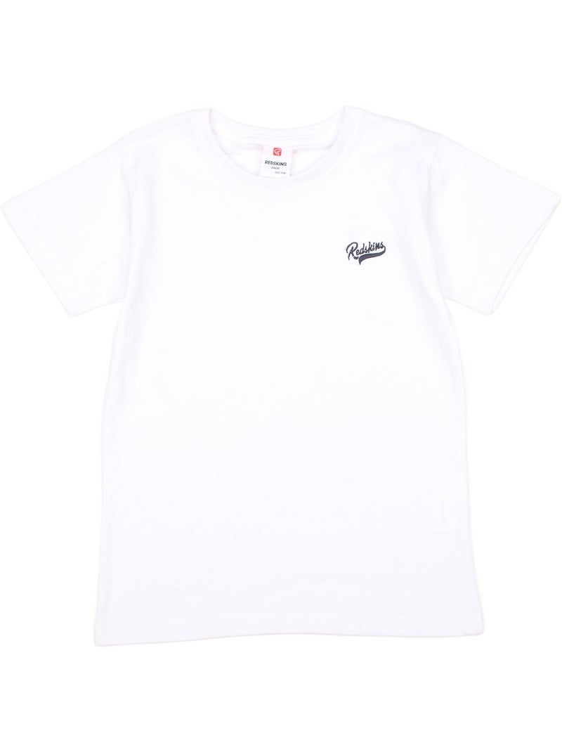 Maglietta a girocollo - Redskins Bianco - Kiabi