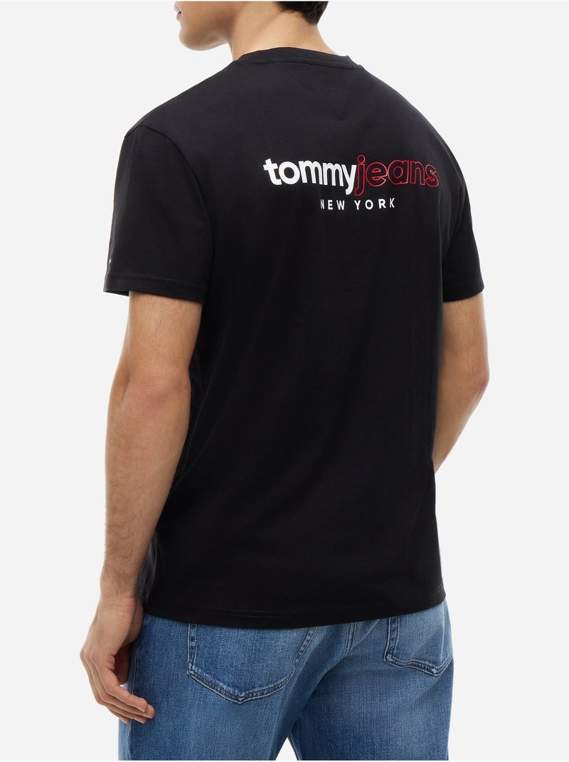 Maglietta a girocollo - tommy jeans Nero - Kiabi
