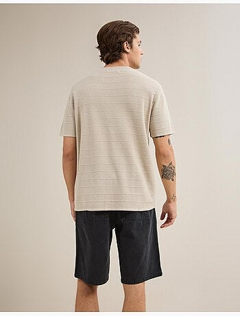 Maglietta a maglia, mo fashion