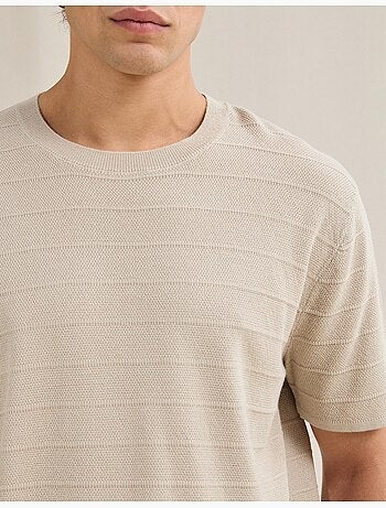 Maglietta a maglia, mo fashion