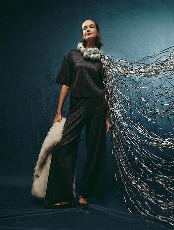 Maglietta a maglia, MO Fashion