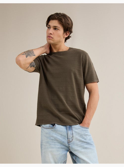Maglietta a maglia, mo fashion - Kiabi