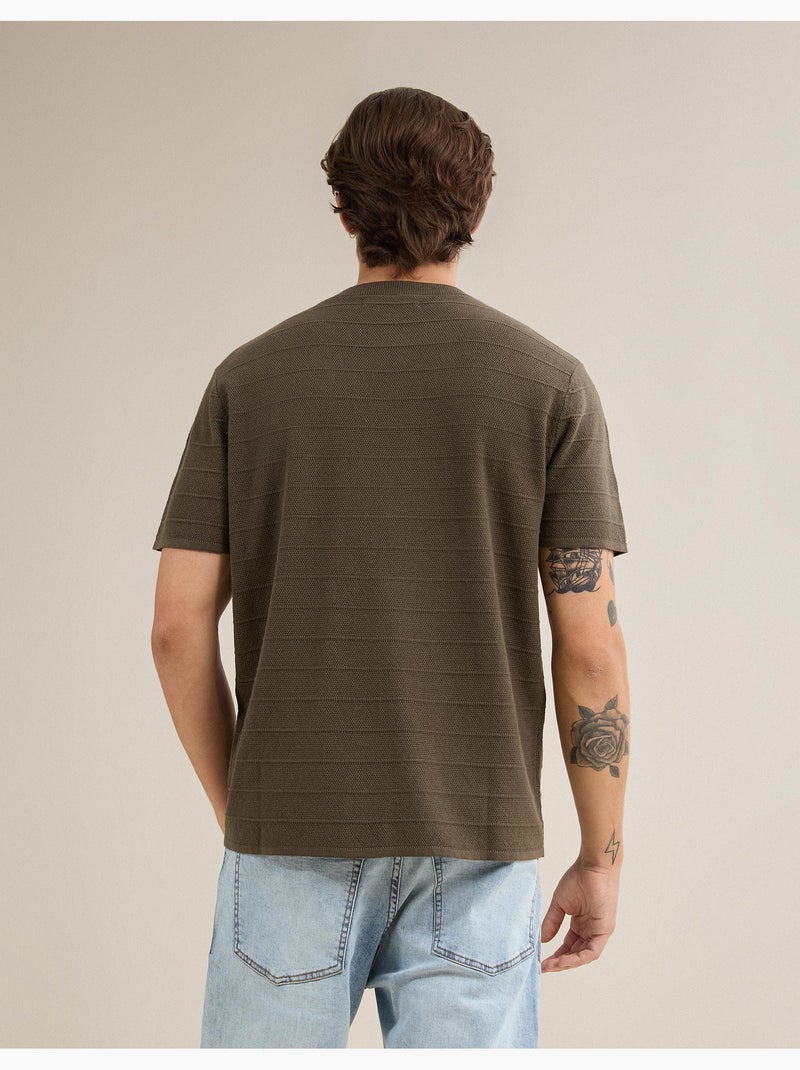 Maglietta a maglia, mo fashion Verde - Kiabi