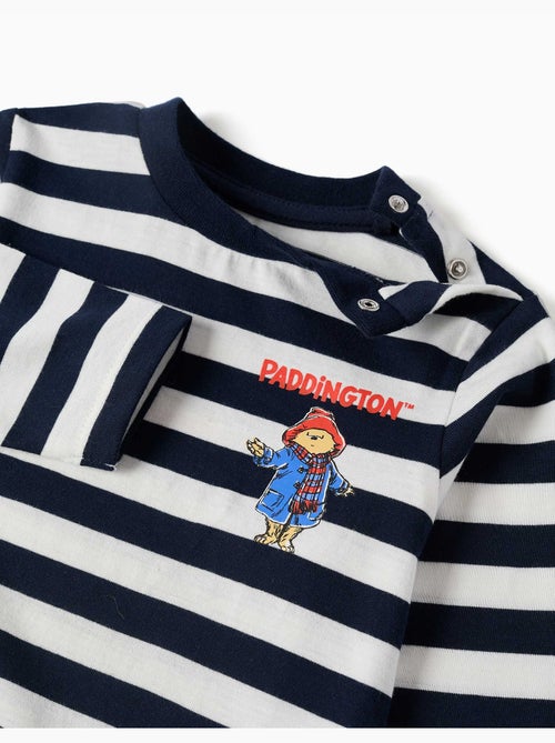 Maglietta a manica lunga a righe con Paddington - Kiabi Maglietta a manica lunga a righe con Paddington - Kiabi