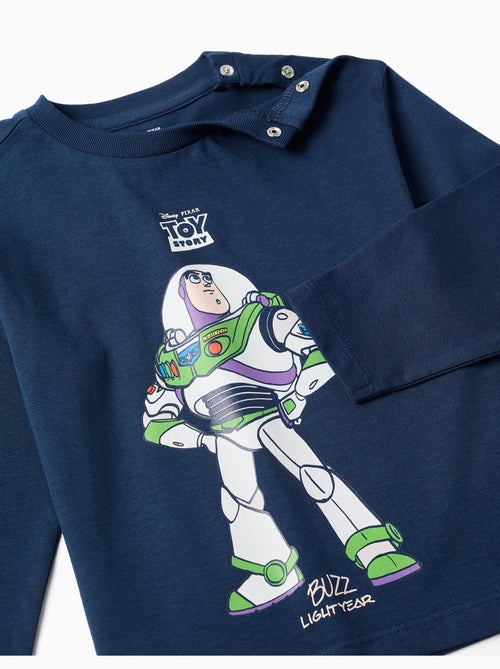Maglietta a manica lunga con stampa di buzz lightyear - Kiabi