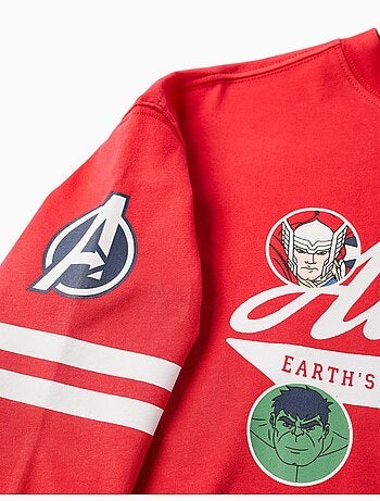 Maglietta a manica lunga realizzato in cotone con stampe Avengers