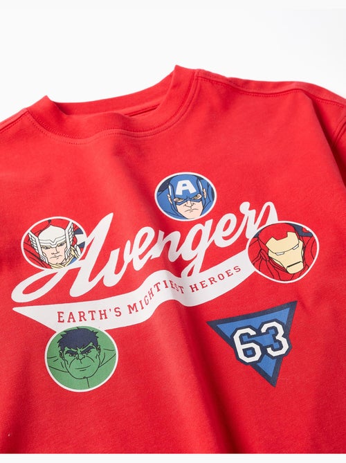 Maglietta a manica lunga realizzato in cotone con stampe Avengers - Kiabi
