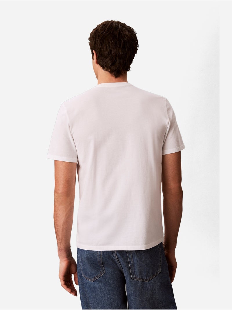 Maglietta a maniche corte - Calvin Klein Bianco - Kiabi