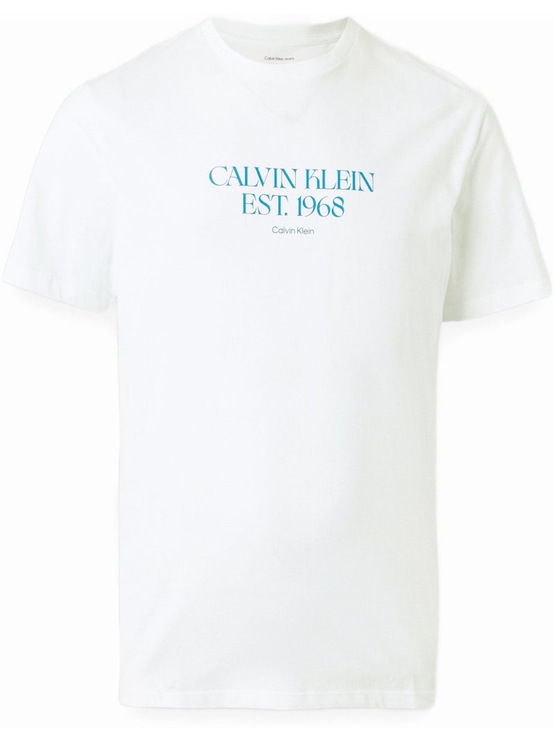 Maglietta a maniche corte - Calvin Klein Bianco - Kiabi