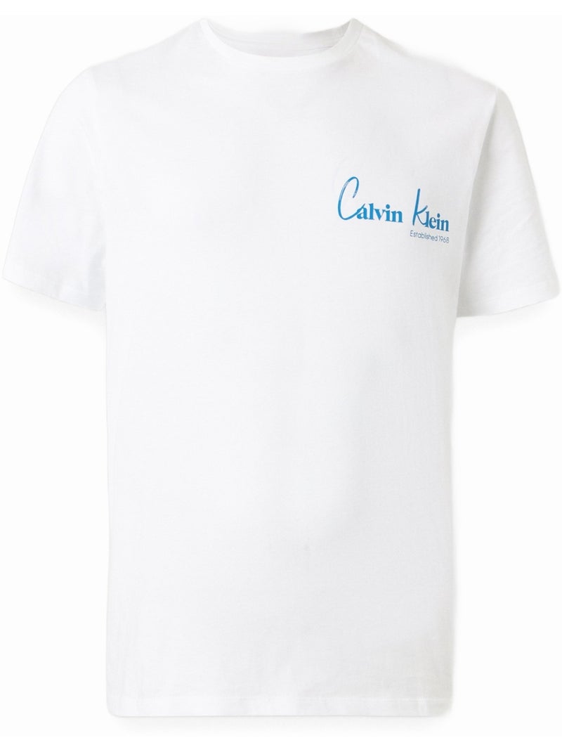 Maglietta a maniche corte - Calvin Klein Bianco - Kiabi