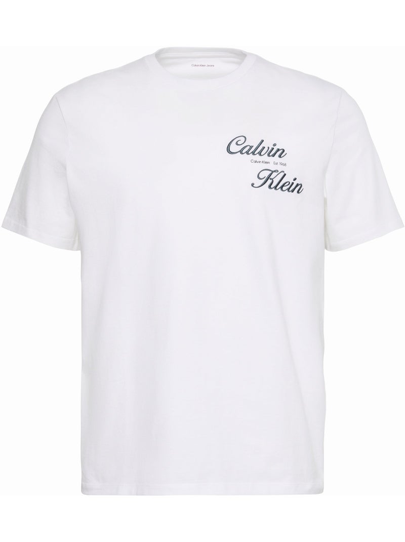 Maglietta a maniche corte - Calvin Klein Bianco - Kiabi