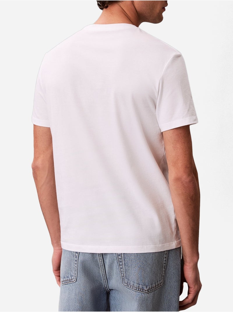 Maglietta a maniche corte - Calvin Klein Bianco - Kiabi