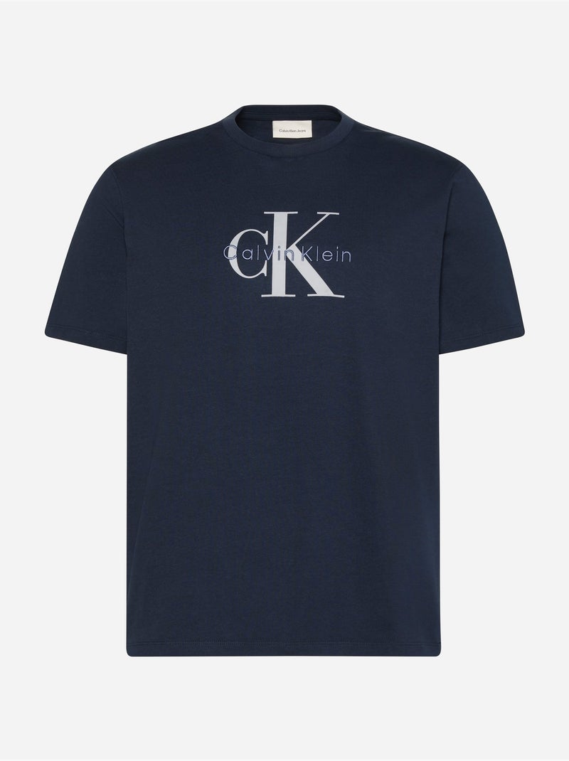Maglietta a maniche corte - Calvin Klein Blu scuro - Kiabi