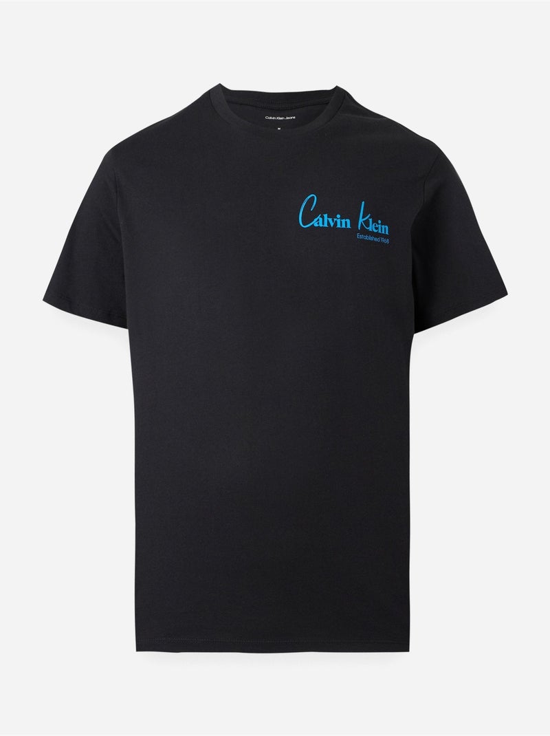 Maglietta a maniche corte - Calvin Klein Nero - Kiabi